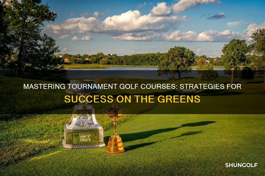 how to golf tournament golf course