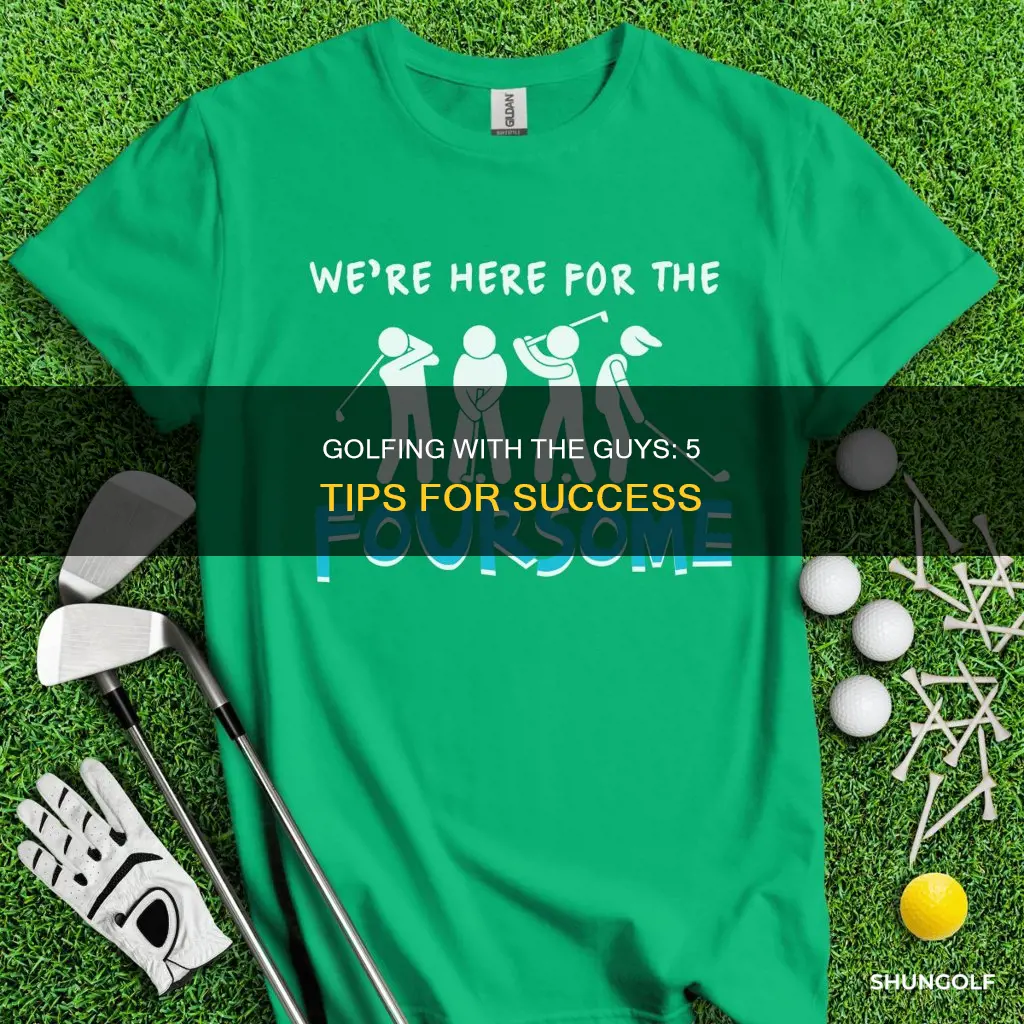 how to golf with 5 guys