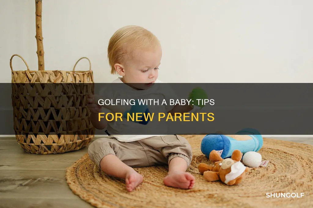 how to golf with a baby