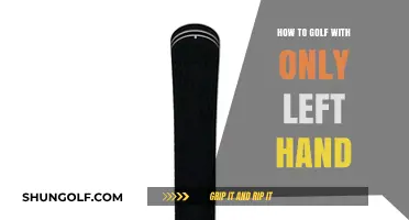 Mastering One-Handed Golf: A Left-Handed Player's Ultimate Guide
