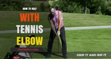 Golfing with Tennis Elbow: Adjust Your Swing