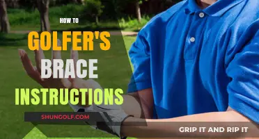 Golfer's Brace: Step-by-Step Guide to Wearing It Right
