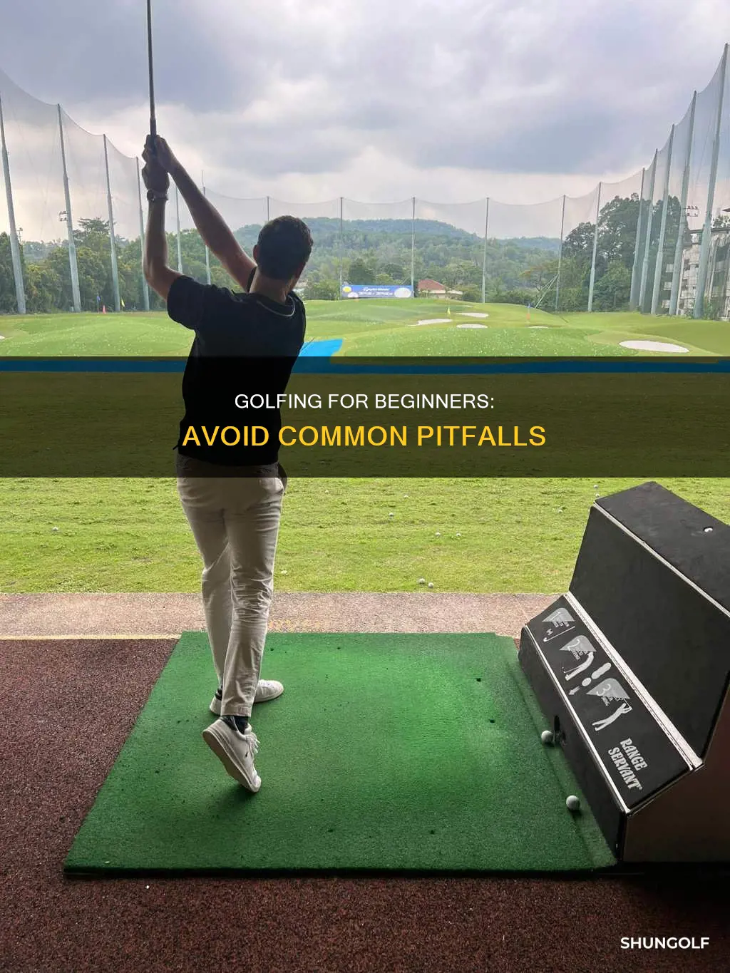 how to golfing without embarrass yourself