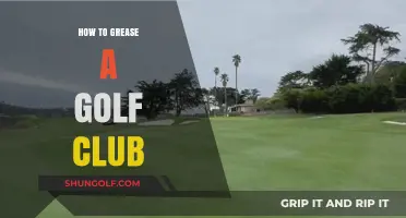 Mastering Golf Club Maintenance: A Step-by-Step Guide to Greasing Your Clubs