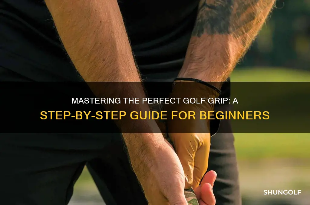 how to grib a golf club