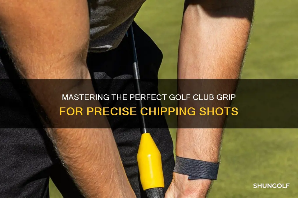 how to grip a golf club for chipping