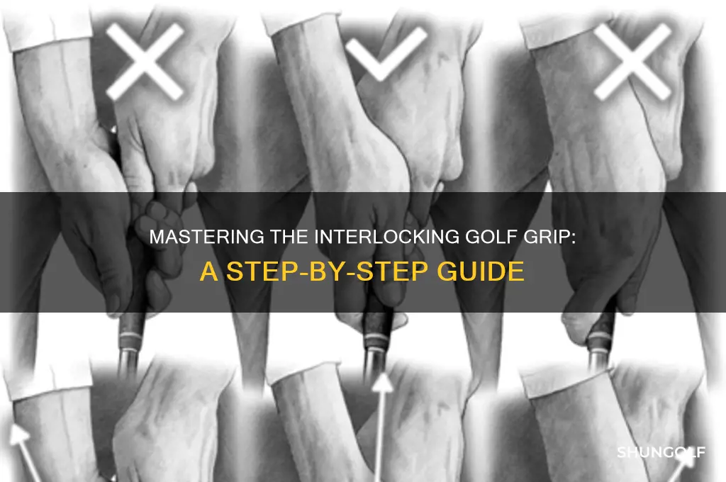 how to grip a golf club interlocking