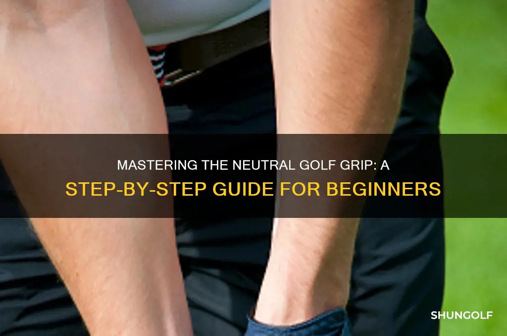 how to grip a golf club neutral