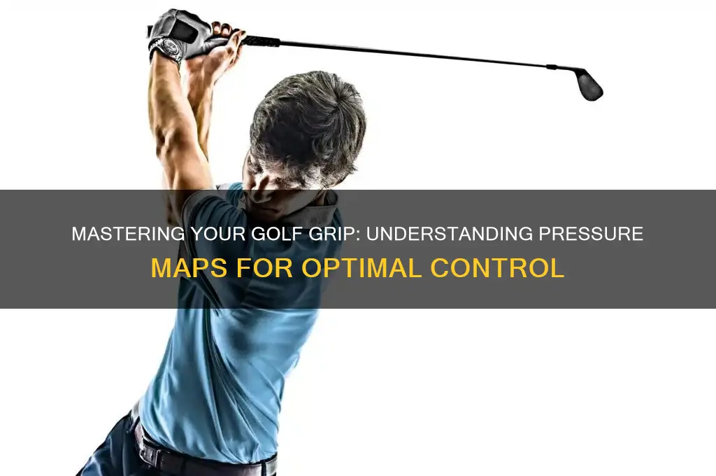 how to grip a golf club pressure map