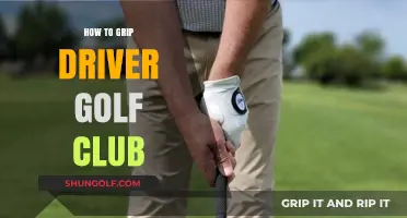 Mastering the Perfect Golf Driver Grip: A Step-by-Step Guide