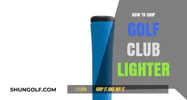 Mastering a Lighter Golf Club Grip for Improved Swing and Control