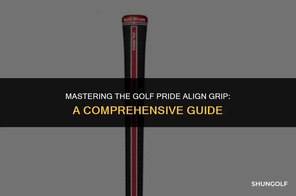 how to grip golf pride align