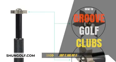 Mastering the Art of Grooving Golf Clubs for Optimal Performance