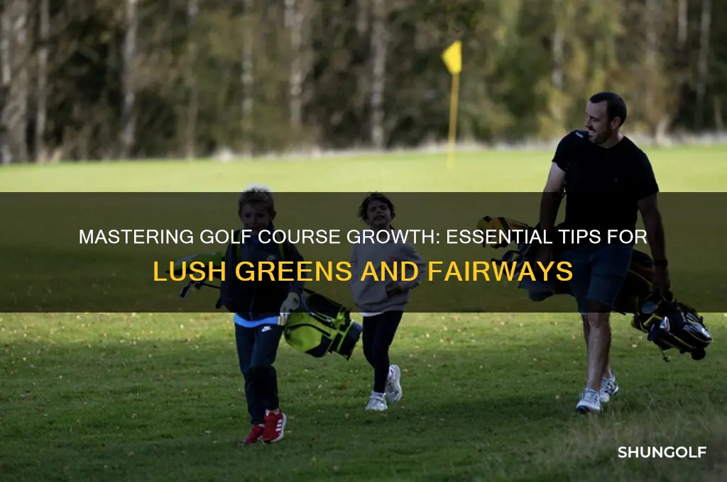 how to grow a golf course