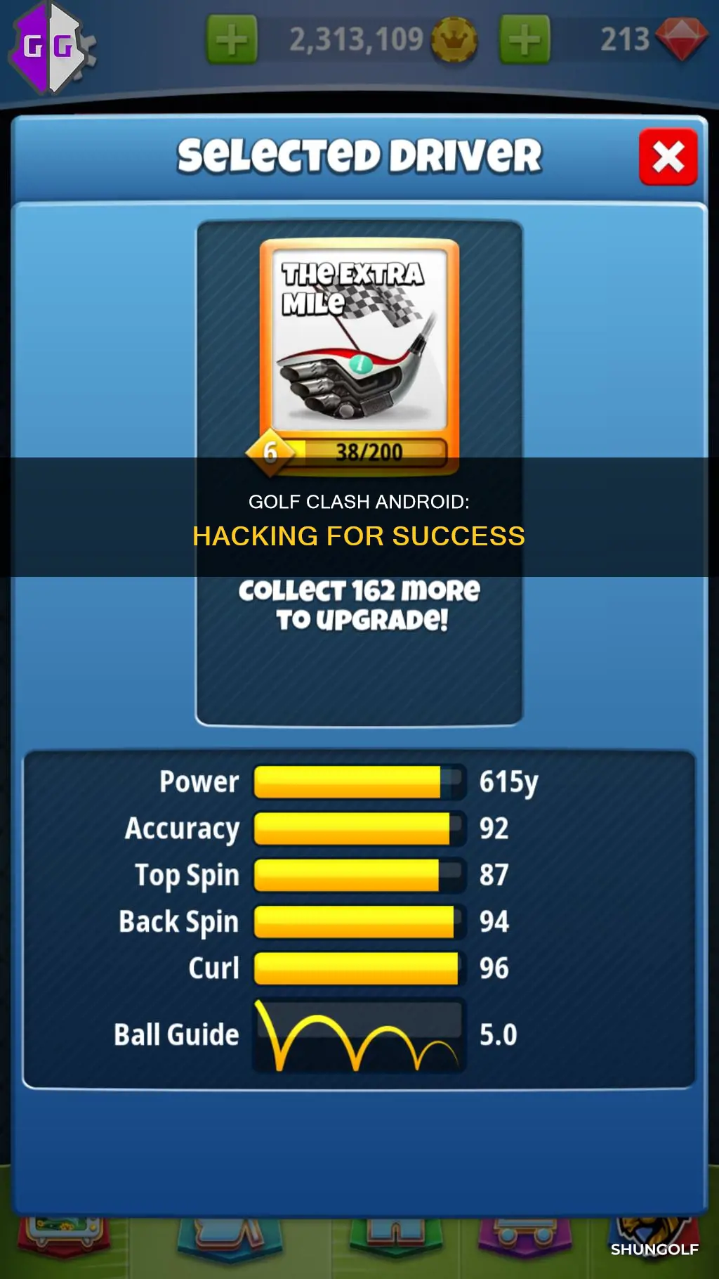 how to hack golf clash android
