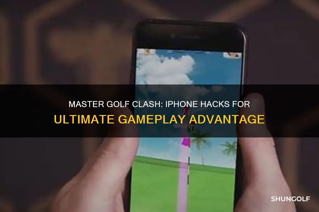 how to hack golf clash on iphone