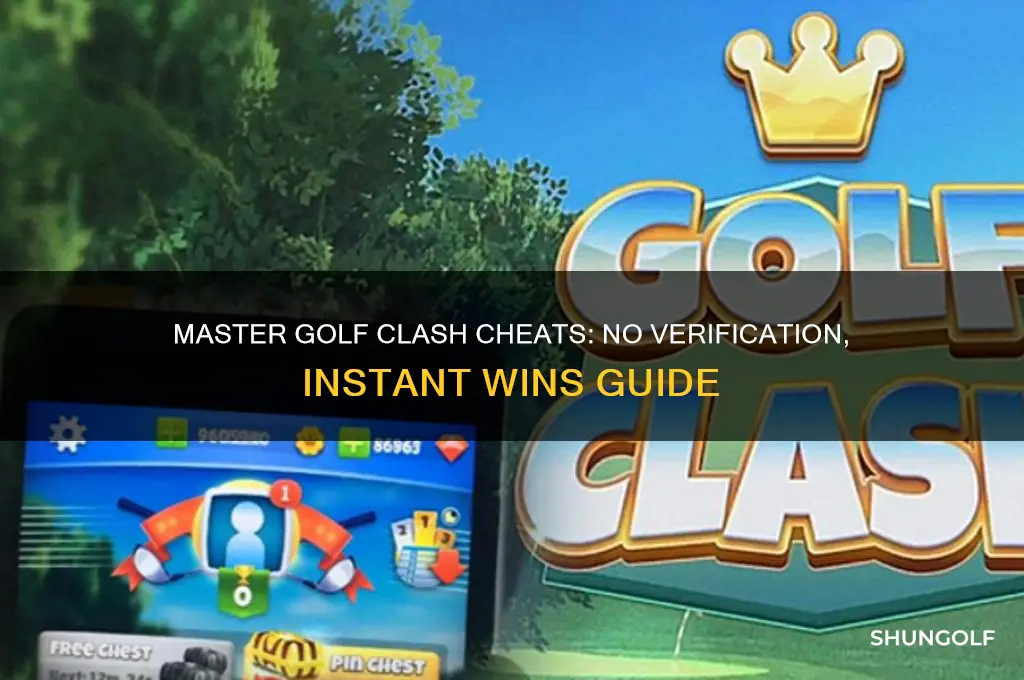 how to hack golf clash without human verification