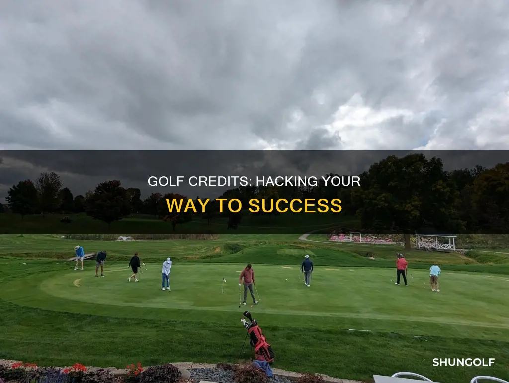 how to hack wgt golf credits