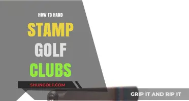 Mastering the Art of Hand Stamping Golf Clubs: A Step-by-Step Guide
