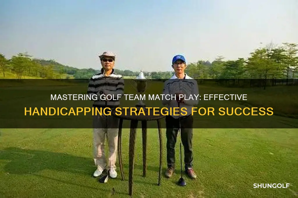 how to handicap team match play in golf