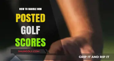 Handling Non-Posted Golf Scores: Tips for Fair Play and Integrity