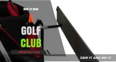 Mastering the Art: How to Hang a Golf Club Properly
