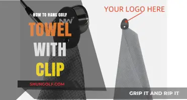 Easy Golf Towel Hanging: Clip Attachment Tips and Tricks