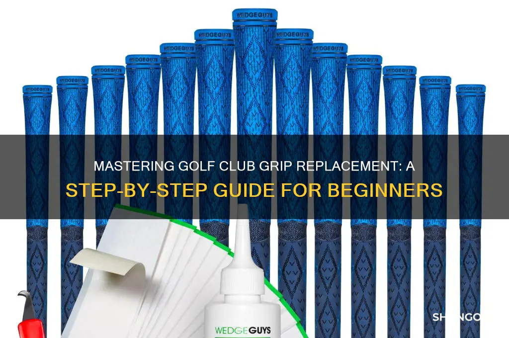 how to hange grips on golf clubs