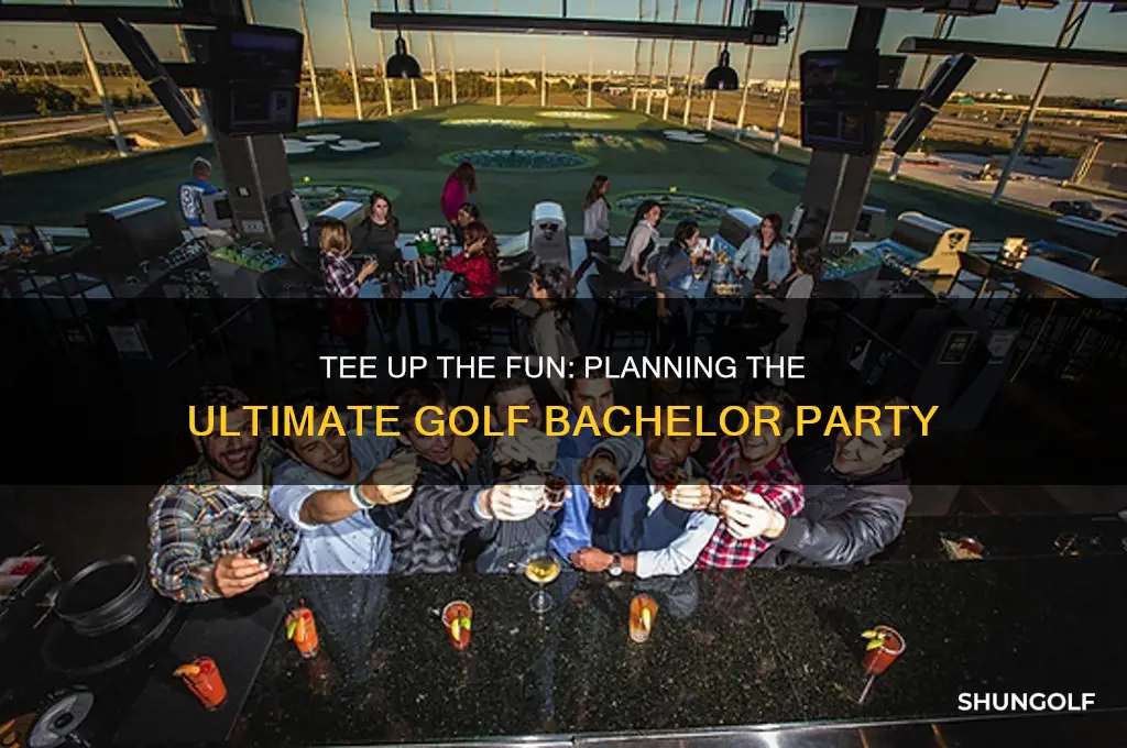 how to have a golf bachelor party