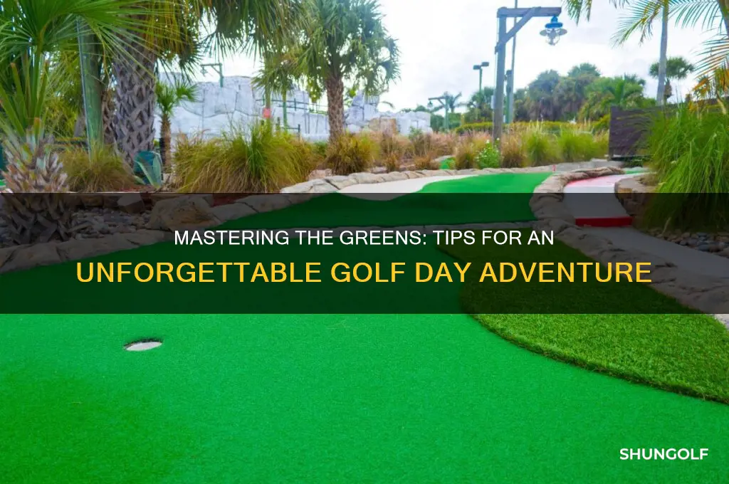 how to have a great golf day