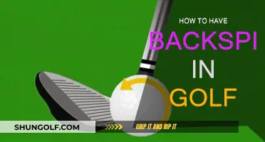 Backspin Basics: Mastering Golf's Art of Spin
