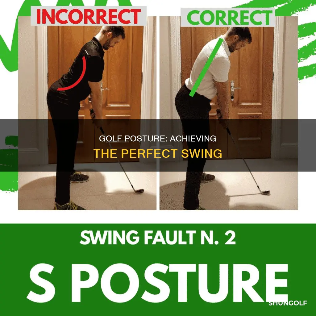 how to have perfect golf posture