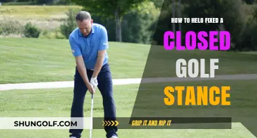 Fix Your Closed Golf Stance: Tips for a Better Swing Alignment