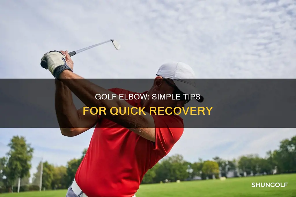 how to help golf elbow