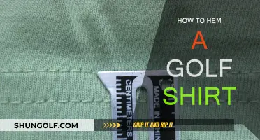 Easy Guide: Hemming Your Golf Shirt at Home