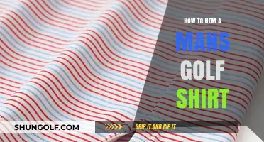 Mastering the Art of Hemming a Men's Golf Shirt: A Step-by-Step Guide