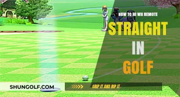 Mastering the Wii Remote Swing: Straight Shots in Golf Made Easy