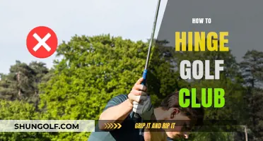 Mastering the Hinge: A Guide to Perfecting Your Golf Club Swing
