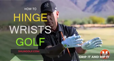 Unlocking Power: Hinging Wrists in Golf