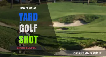 Mastering the Art of the 100-Yard Golf Shot: Tips and Techniques