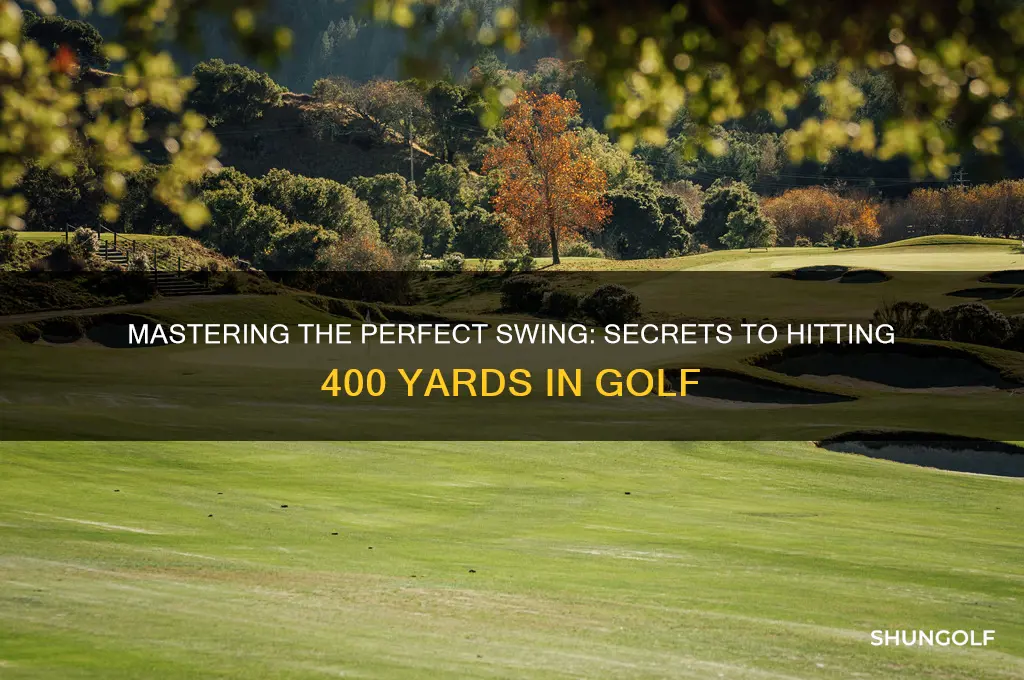 how to hit 400 yards in perfect golf