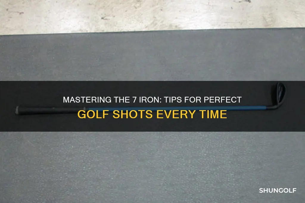 how to hit a 7 iron in golf