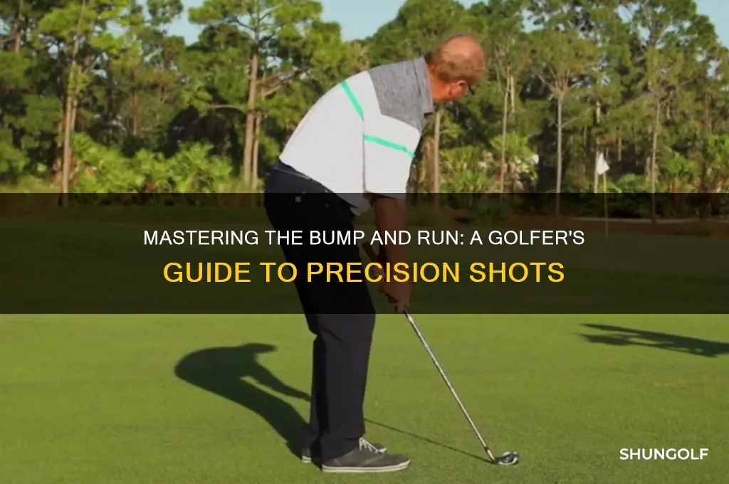 how to hit a bump and run in golf