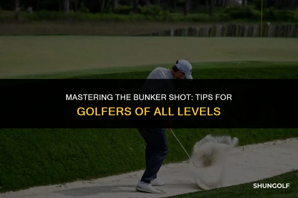 how to hit a bunker shot me and my golf