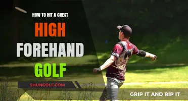 Mastering the Chest-High Forehand Golf Shot: Technique and Tips