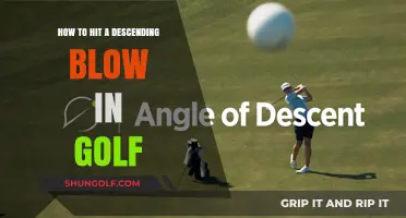 Mastering the Descending Blow: A Guide to Perfecting Your Golf Swing