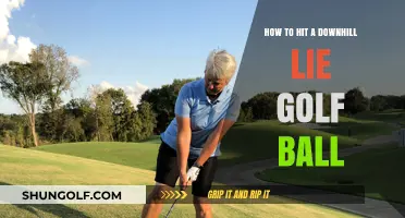Mastering the Downhill Lie: Tips for a Perfect Golf Shot
