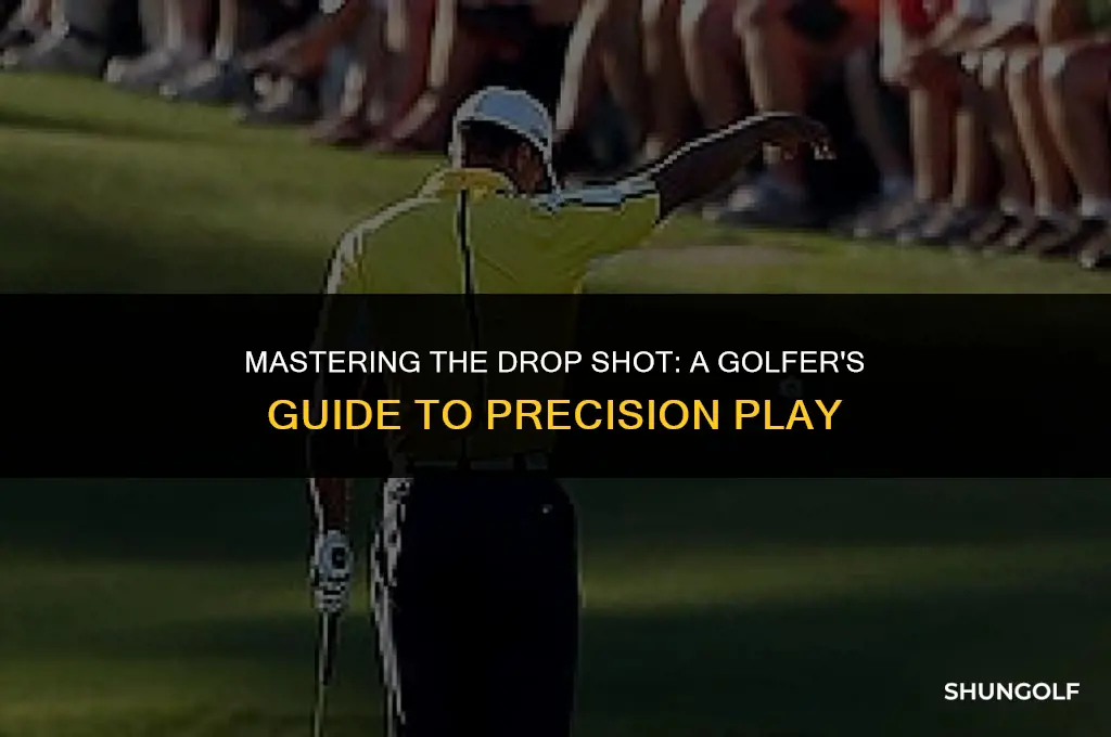 how to hit a drop shot in golf