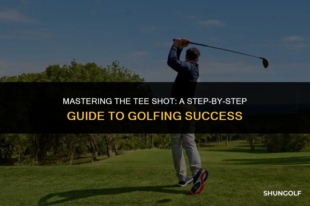 how to hit a golf ball from tee