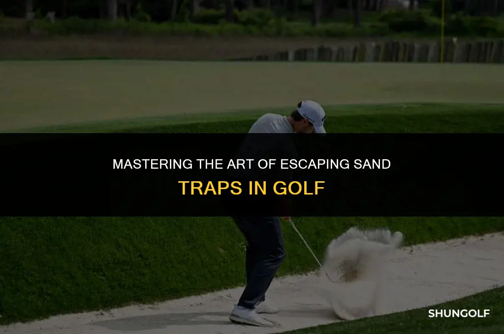 how to hit a golf ball from the sand
